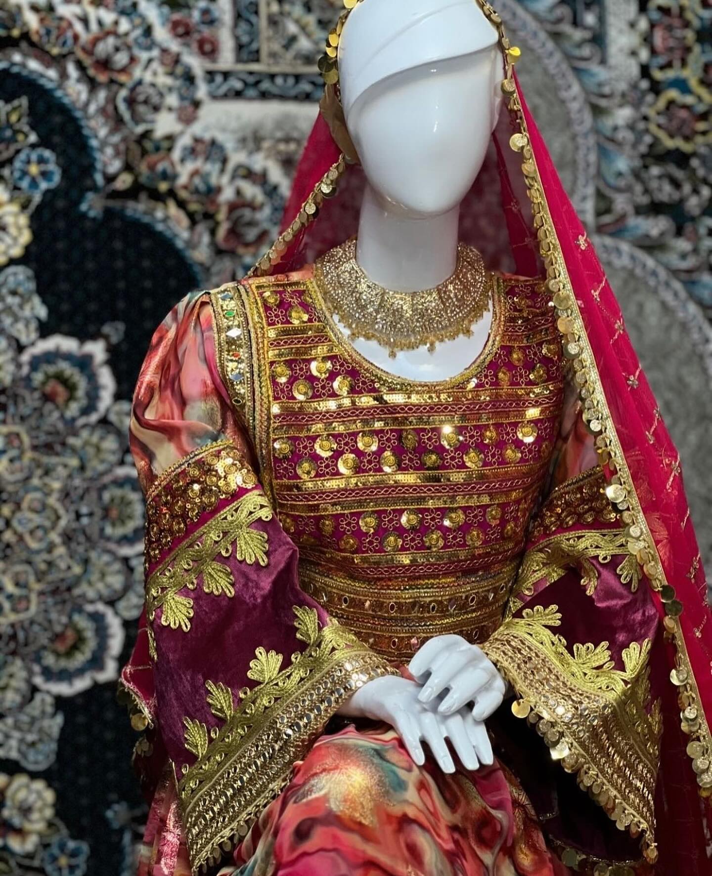 afghani dress